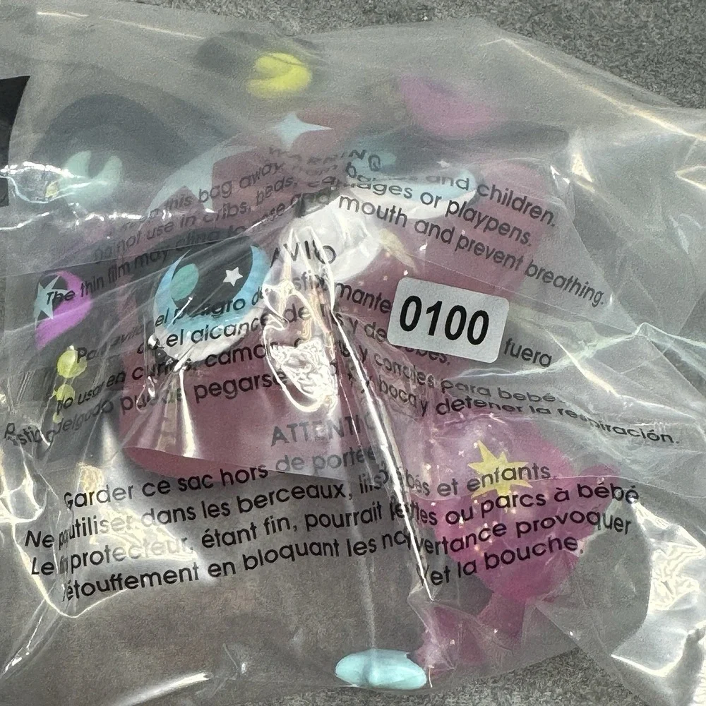 Littlest Pet Shop MOON SPARKLE WING FASHIONS  Star Dusk Fairy #2860 LPS Figure‎
